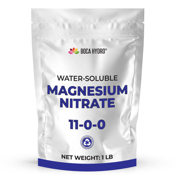 Boca Hydro Magnesium Nitrate Water-Soluble Fertilizer 11-0-0 +16% Magnesium