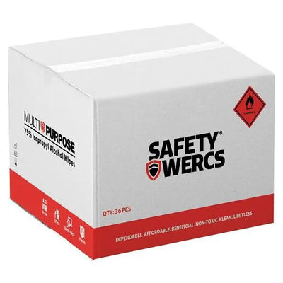 Safety Wercs Multi Purpose Alcohol Cleaning Wipes