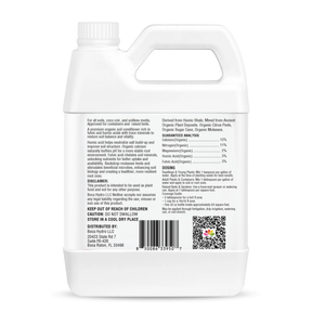 Boca Hydro Ancient Earth Soil Conditioner – Organic Humic & Fulvic Acid Blend with Calcium, Nitrogen & Molasses – Improves Nutrient Uptake, Buffers pH, Neutralizes Salt, Loosens Clay & Restores Soil Health