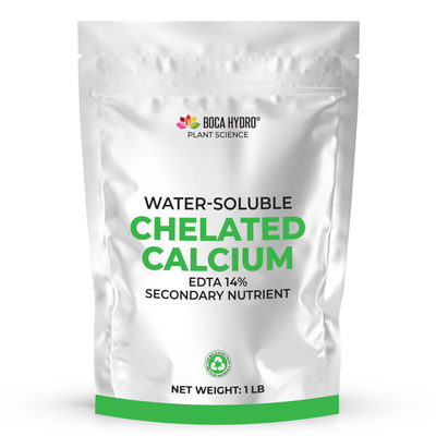 Boca Hydro Chelated Calcium EDTA 14% Water Soluble Secondary Nutrient