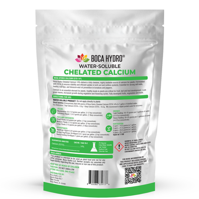 Boca Hydro Chelated Calcium EDTA 14% Water Soluble Secondary Nutrient