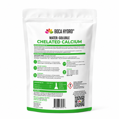 Boca Hydro Chelated Calcium EDTA 14% Water Soluble Secondary Nutrient