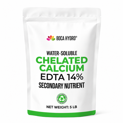 Boca Hydro Chelated Calcium EDTA 14% Water Soluble Secondary Nutrient