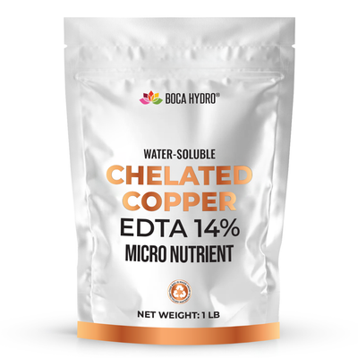 Boca Hydro Chelated Copper EDTA 14% Water Soluble Micro Nutrient