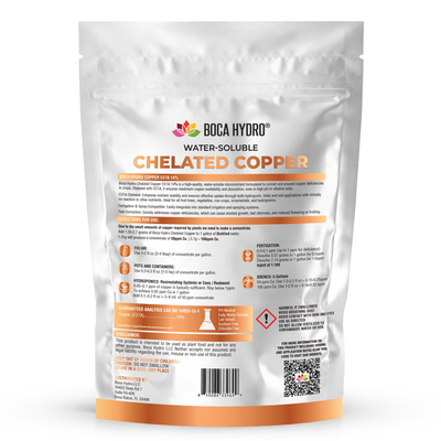 Boca Hydro Chelated Copper EDTA 14% Water Soluble Micro Nutrient
