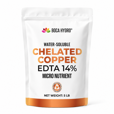 Boca Hydro Chelated Copper EDTA 14% Water Soluble Micro Nutrient