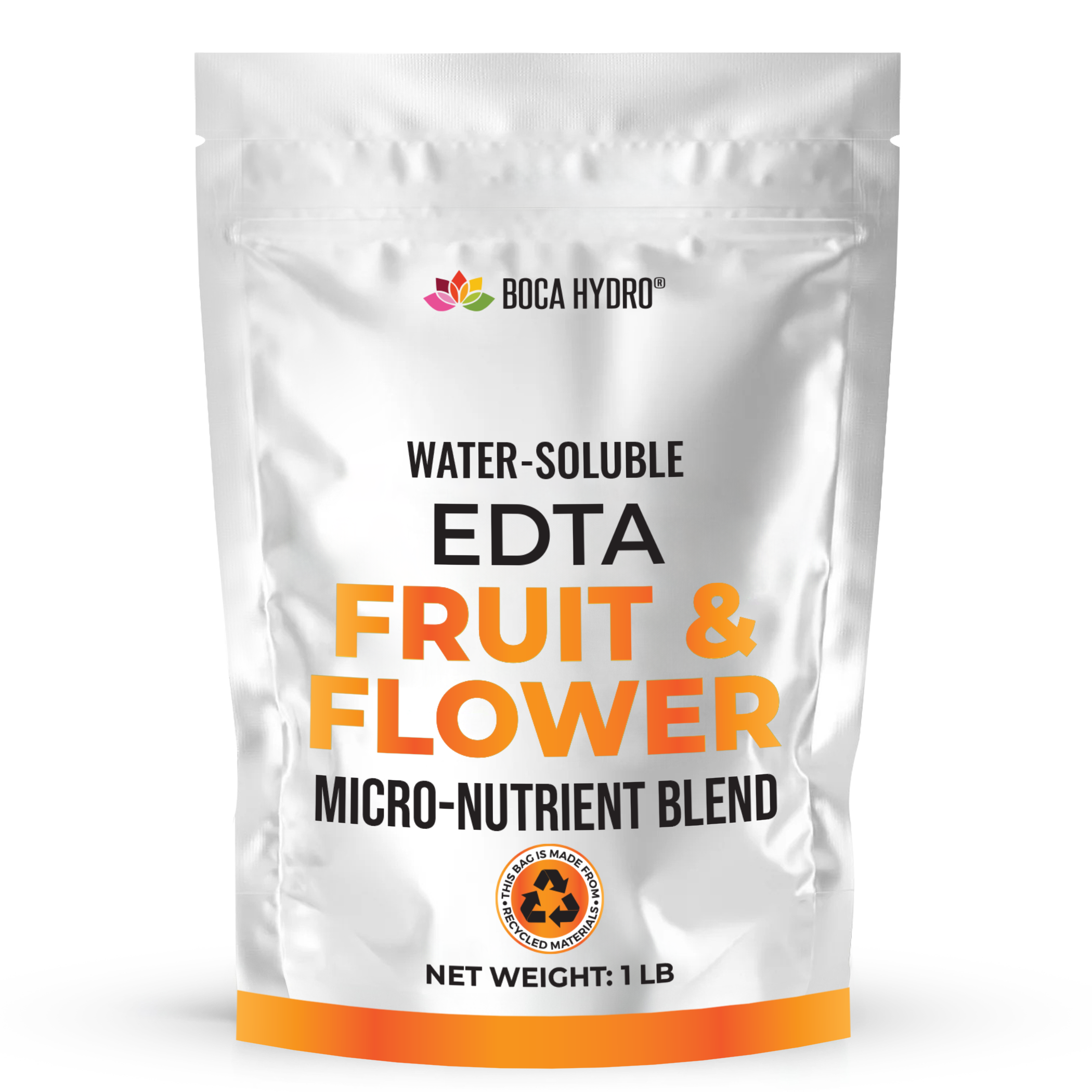 Boca Hydro EDTA Fruit and Flower Micro Mix Flowering Enhancer Water Soluble Plant Food