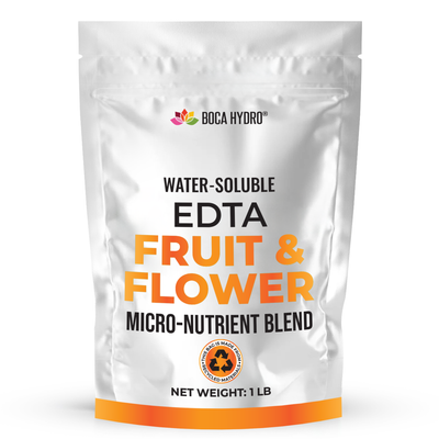 Boca Hydro EDTA Fruit and Flower Micro Mix Flowering Enhancer Water Soluble Plant Food