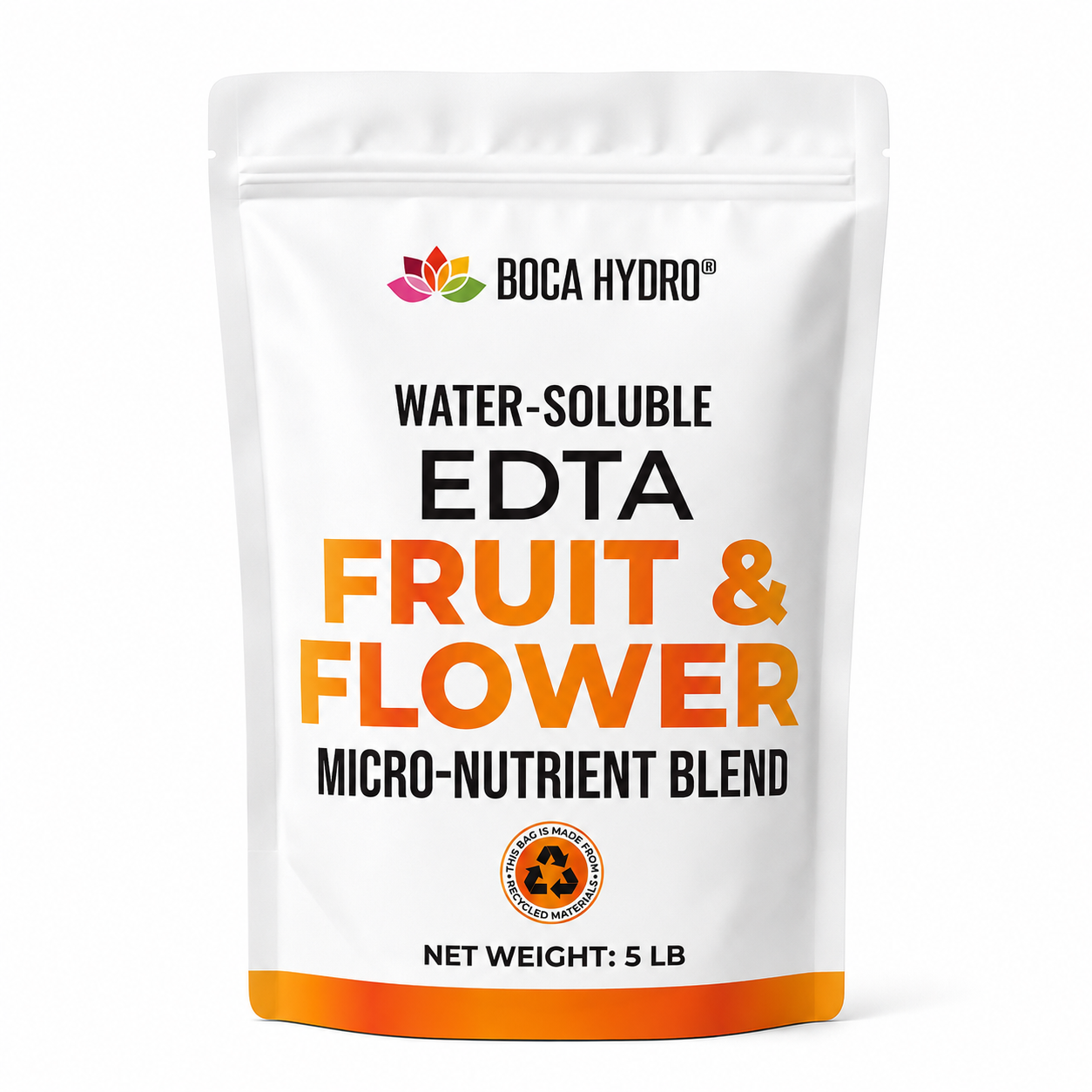 Boca Hydro EDTA Fruit and Flower Micro Mix Flowering Enhancer Water Soluble Plant Food