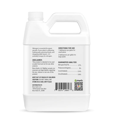 Boca Hydro Organic Green Boost 37-0-5 High Nitrogen Supplement