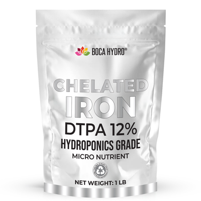 Boca Hydro Chelated Iron DTPA 12% Water Soluble Micronutrient