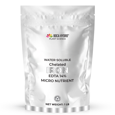 Boca Hydro Chelated Iron EDTA 14% Water Soluble Micronutrient