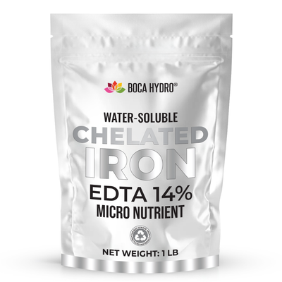 Boca Hydro Chelated Iron EDTA 14% Water Soluble Micronutrient