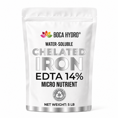 Boca Hydro Chelated Iron EDTA 14% Water Soluble Micronutrient