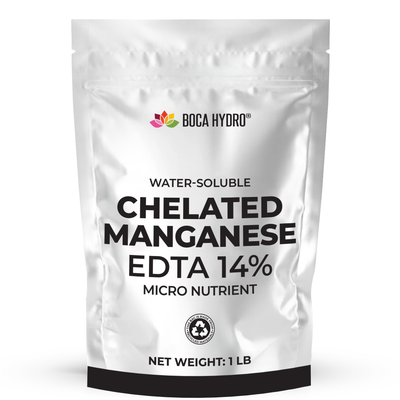Boca Hydro Chelated Manganese EDTA 14% Water Soluble Micro Nutrient