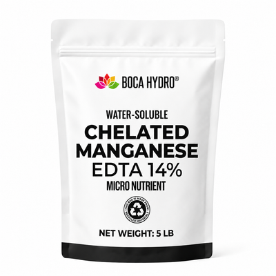Boca Hydro Chelated Manganese EDTA 14% Water Soluble Micro Nutrient