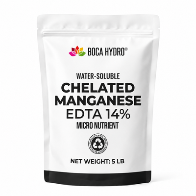 Boca Hydro Chelated Manganese EDTA 14% Water Soluble Micro Nutrient