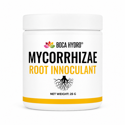 Boca Hydro Mycorrhizae – Ultra Pure Endomycorrhizal Root Inoculant – 1200 Spores per Gram – 6 Year Shelf Life – Spore-Based Concentrate for Stronger Roots, Bigger Yields & Stress Resistance – Approved for Gardens, Hydroponics & Fruit Trees