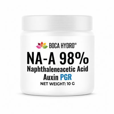 Boca Hydro NAA Naphthaleneacetic Acid 98% Plant Growth Regulator for Tissue Culture, Rooting, and Callus Induction – Synthetic Auxin for Micropropagation, Root Formation, and Cell Division