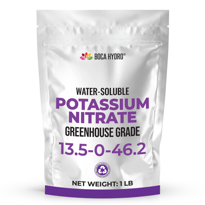 Boca Hydro Potassium Nitrate Greenhouse Grade 13.5-0-46.2 Water Soluble Plant Food For all Fruits and Vegetables