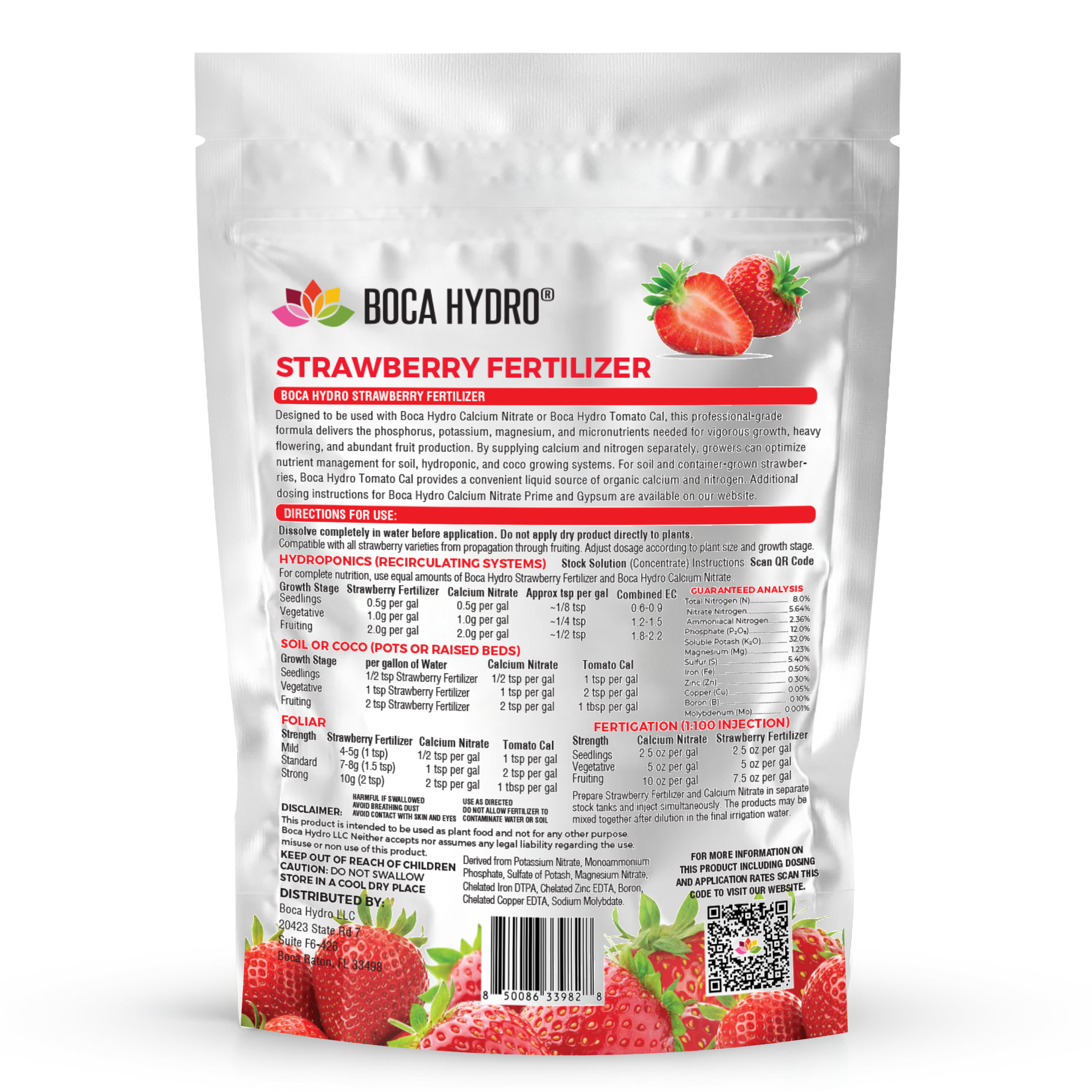 Boca Hydro Strawberry Fertilizer