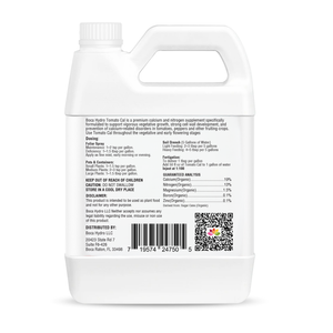 Boca Hydro Organic Tomato Cal Calcium Supplement for Tomato, Peppers and all Fruit and Vegetables.