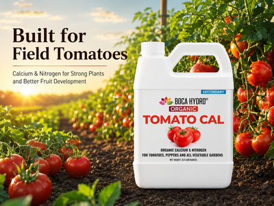Boca Hydro Organic Tomato Cal Calcium Supplement for Tomato, Peppers and all Fruit and Vegetables.
