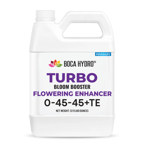 Boca Hydro Turbo Bloom Booster Flowering Enhancer 0-45-45+ Trace Elements Fruit and Bud Mass Gainer, Flower Builder, Flowering Enhancer, Bloom Booster