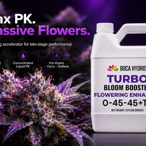 Boca Hydro Turbo Bloom Booster Flowering Enhancer 0-45-45+ Trace Elements Fruit and Bud Mass Gainer, Flower Builder, Flowering Enhancer, Bloom Booster
