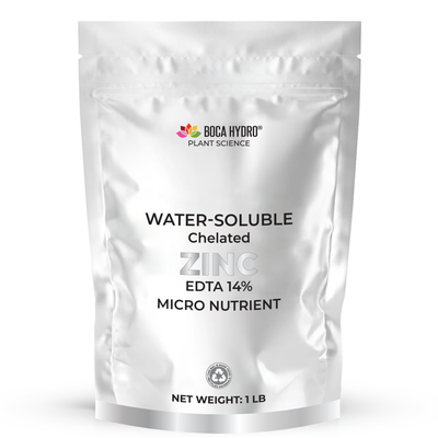Boca Hydro Chelated Zinc EDTA 14% Water Soluble Micronutrient