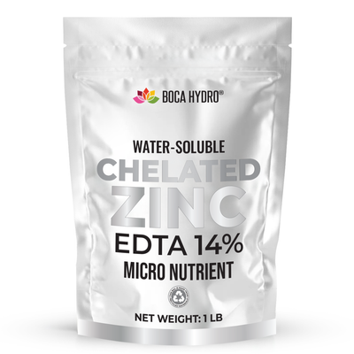 Boca Hydro Chelated Zinc EDTA 14% Water Soluble Micronutrient